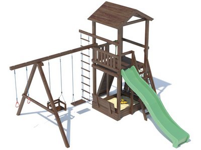 Детский игровой комплекс для дачи серия А3 модель 2