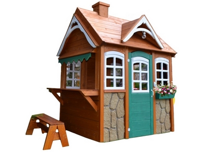 Деревянный домик для детей Канзас 2