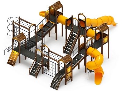 Детская игровая площадка Княжество Эко 4