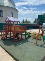 Детская игровая площадка Савушка Baby Play-15 с увеличенным балконом