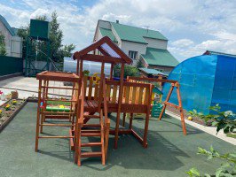 Детская площадка Савушка Baby Play-15 башня с игровым штурвалом