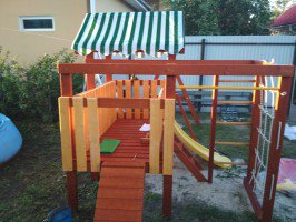 Детская площадка Савушка Baby Play-11 с балконом